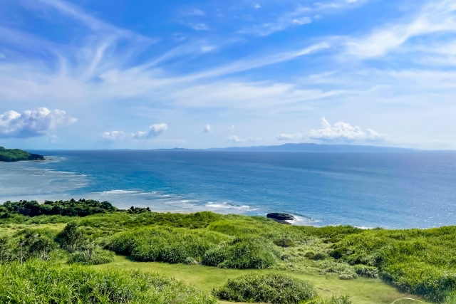 石垣島からの景色