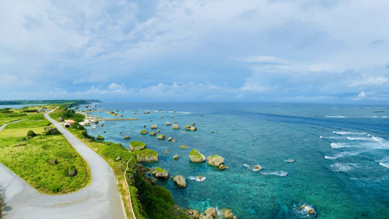 冬の絶景ビーチ