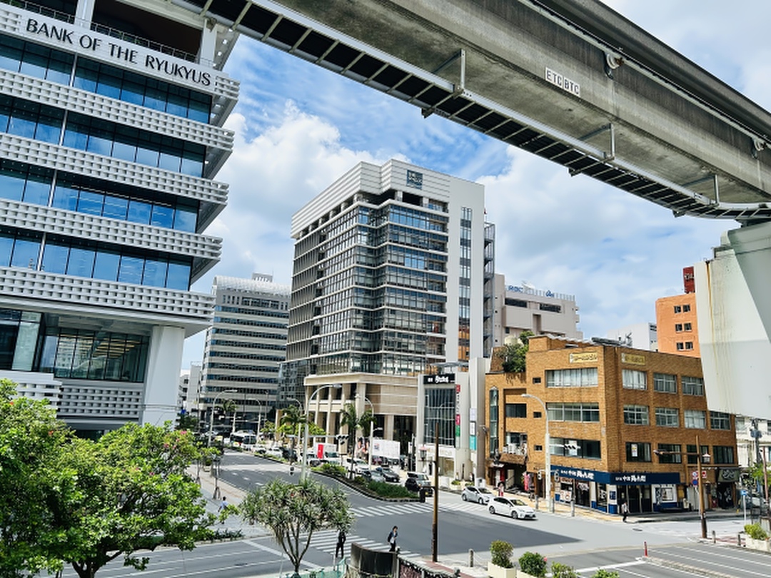 那覇の町の様子